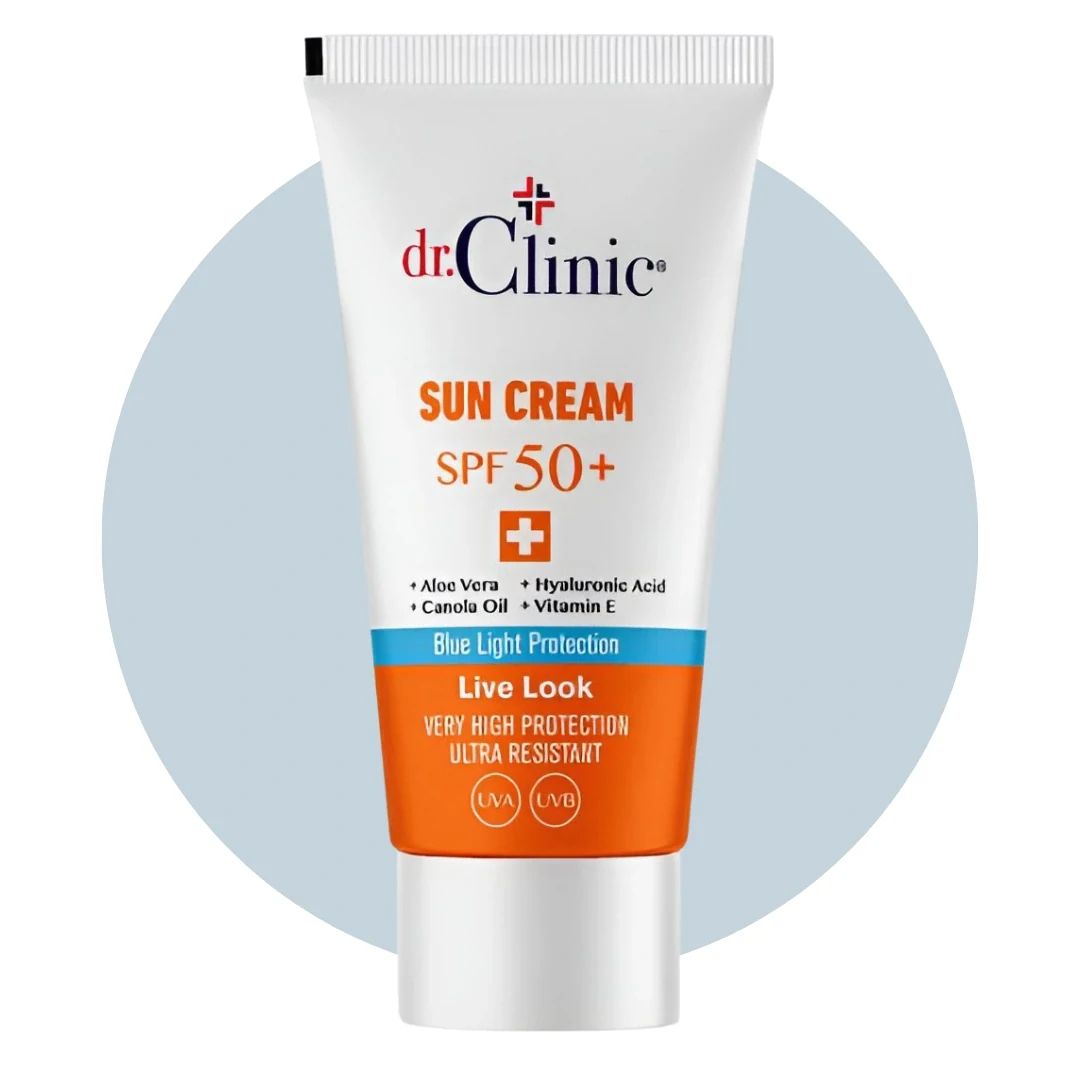 واقي شمس SPF 50+ بحماية من الضوء الأزرق